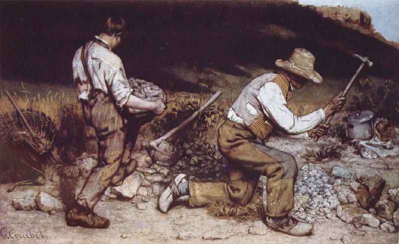 Gustave Courbet The StoneBreakers China oil painting art